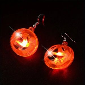 Halloween Lighted Pumpkin Earrings!